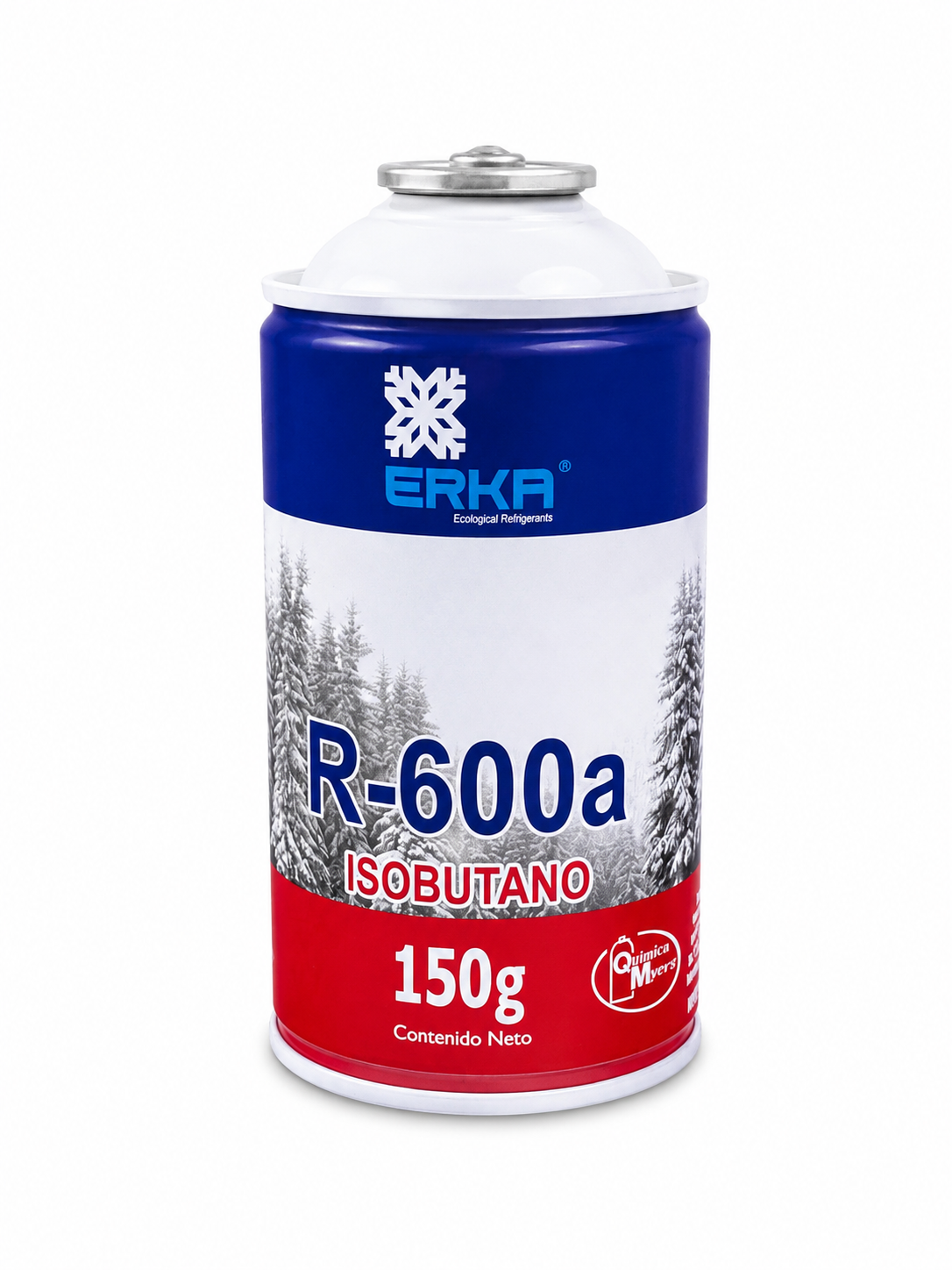 Gas Refrigerante R-600a 150 Gr Modelo: ATTRK600a-150Gr Marca Erka