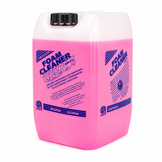 Foam Cleaner Adesa 50 litros – limpiador concentrado en espuma para serpentines de aire acondicionado y refrigeración, uso profesional