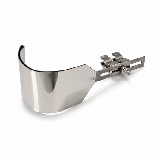 Reflector de calor Turner HE-REF de acero inoxidable con brazo ajustable para soplete